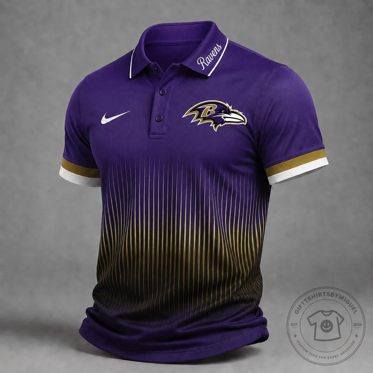 Baltimore Ravens National Football League Performance Polo Shirt
