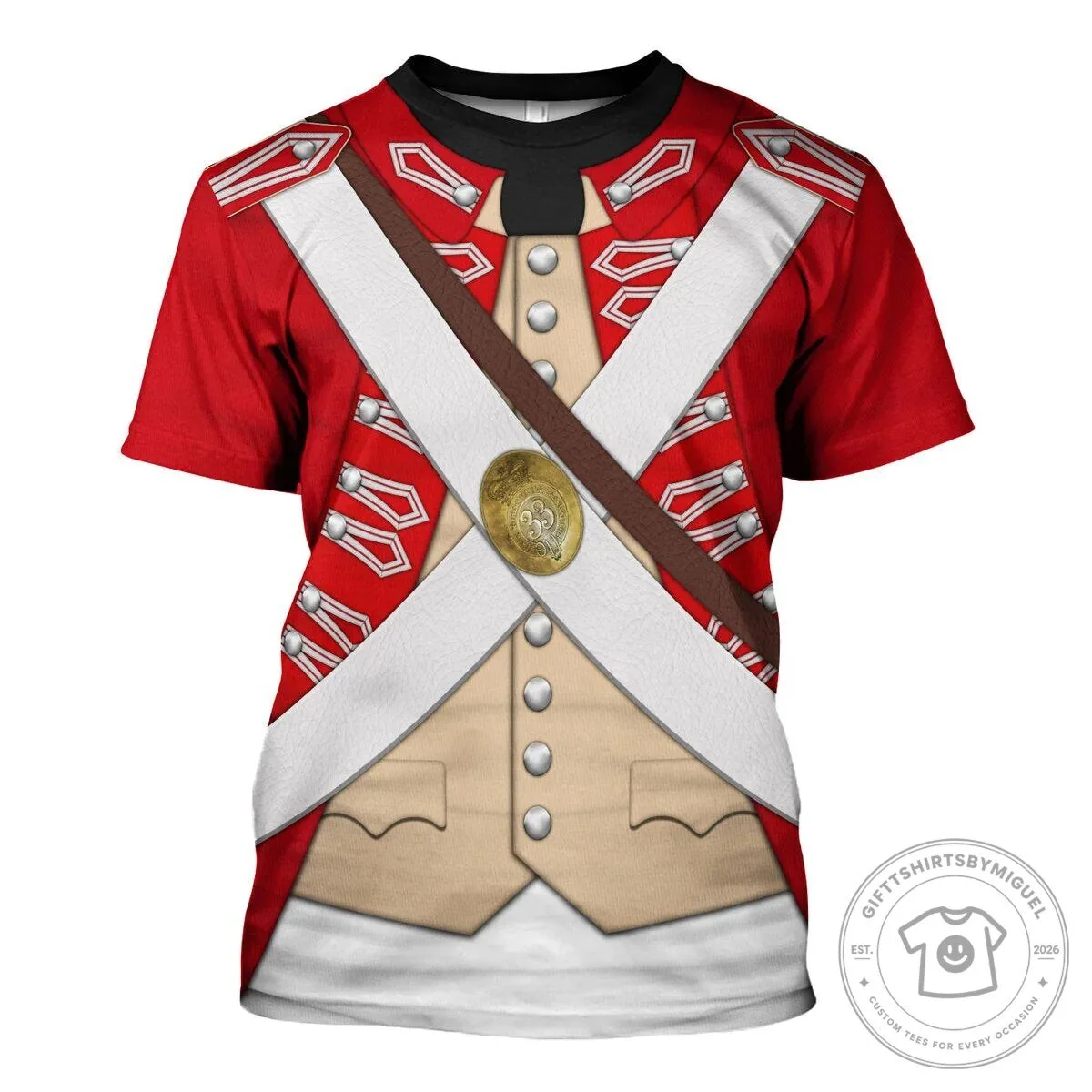 British 33rd Regiment Of Foot Uniform Historical Cosplay Costume Hoodie Set 20 British 33rd Regiment Of Foot Uniform Historical Cosplay Costume Hoodie Set