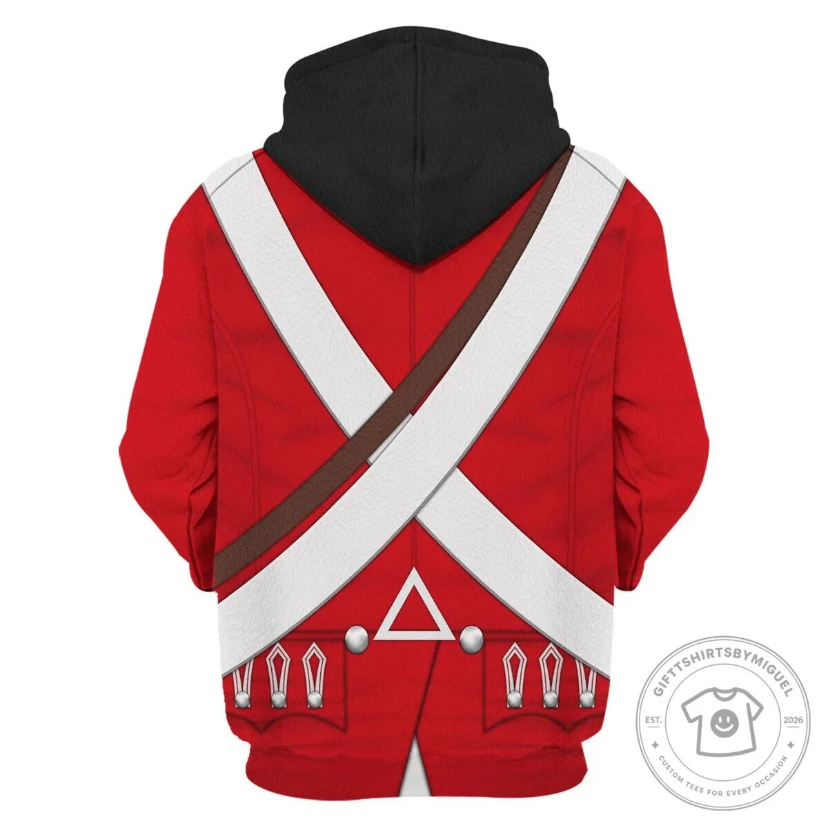 British 33rd Regiment Of Foot Uniform Historical Cosplay Costume Hoodie Set 24 British 33rd Regiment Of Foot Uniform Historical Cosplay Costume Hoodie Set