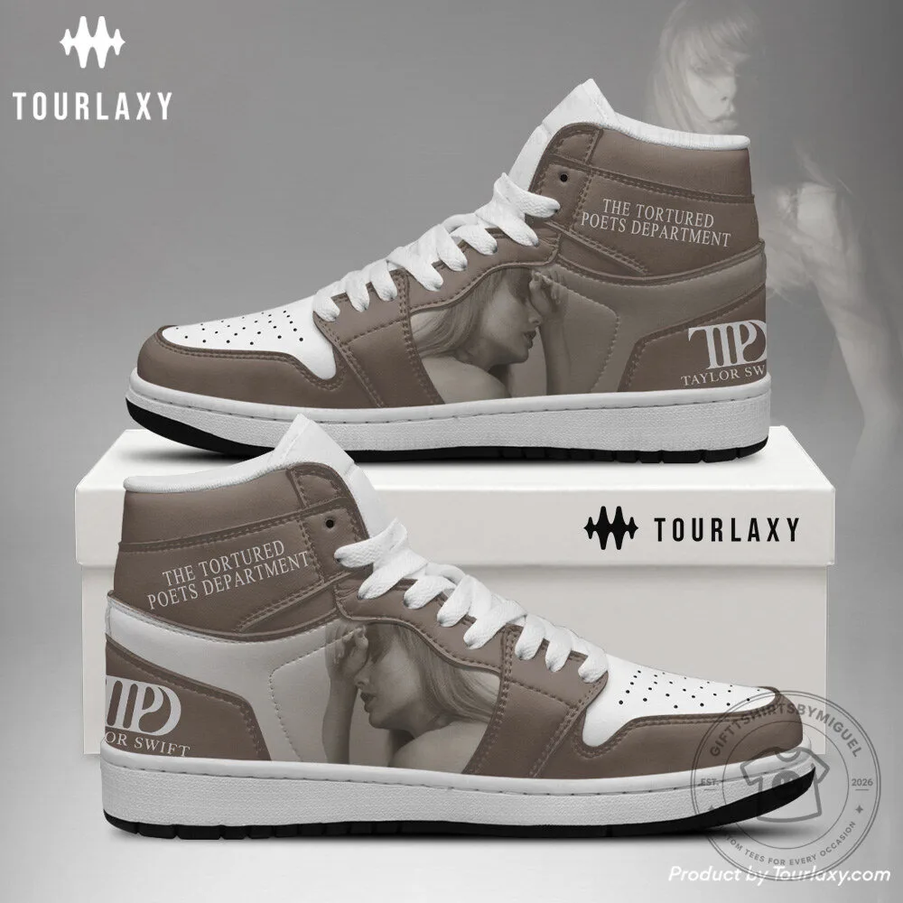 Taylor Swift The Tortured Poets Department High-Top Shoes