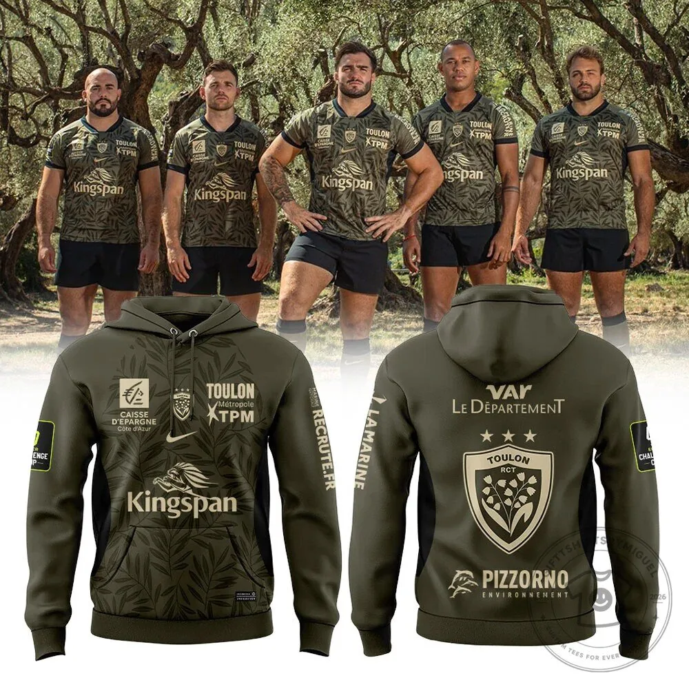Rugby Club Toulonnais Third Kit 2026-2027 Fan Hoodie