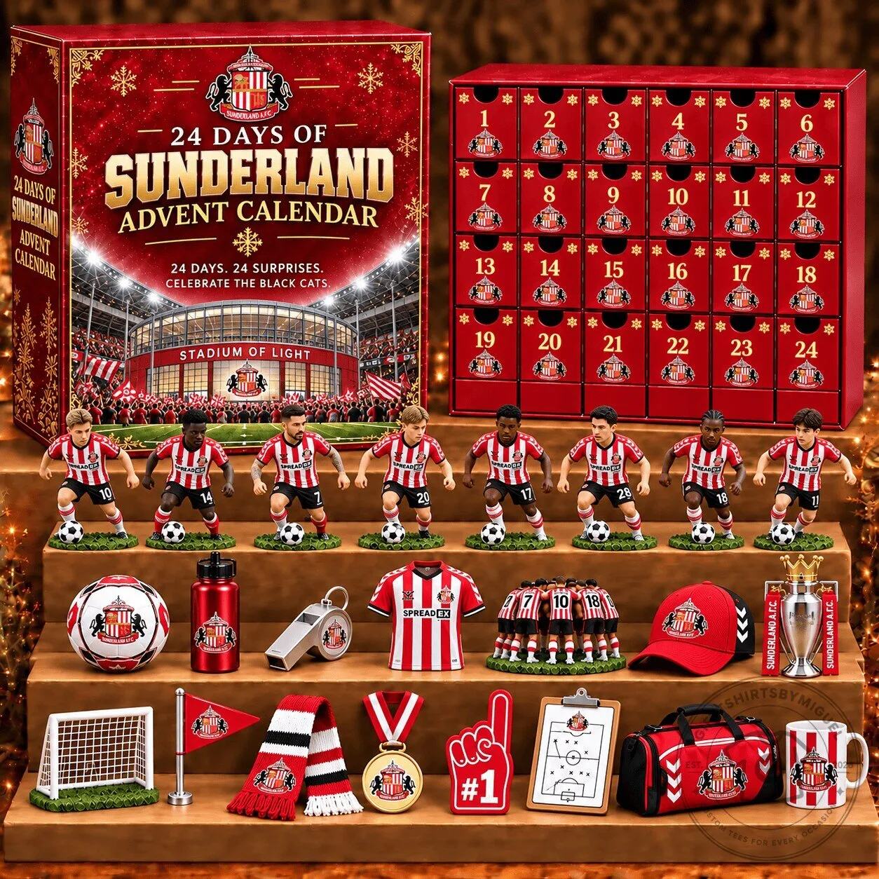 Sunderland Association Football Club 2026 Premier League Advent Calendar