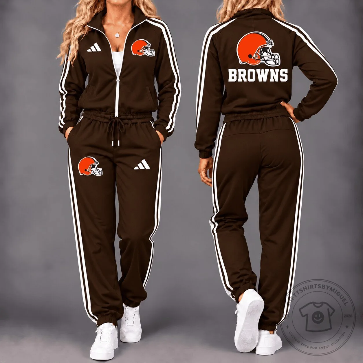 Cleveland Browns Gameday Ready Full-Zip Tracksuit Jacket