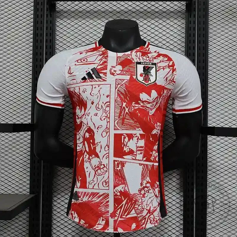 Japan National Football Team Dragon Ball Z Vegeta Soccer Jersey