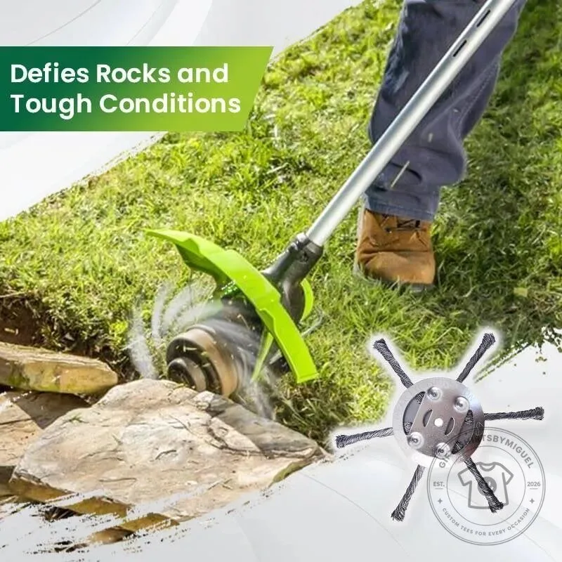 Heavy-Duty Steel Wire Trimmer Head for Brush Cutter and Weed Eater 14 Heavy-Duty Steel Wire Trimmer Head for Brush Cutter and Weed Eater
