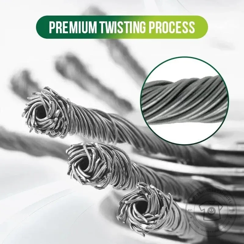 Heavy-Duty Steel Wire Trimmer Head for Brush Cutter and Weed Eater 15 Heavy-Duty Steel Wire Trimmer Head for Brush Cutter and Weed Eater