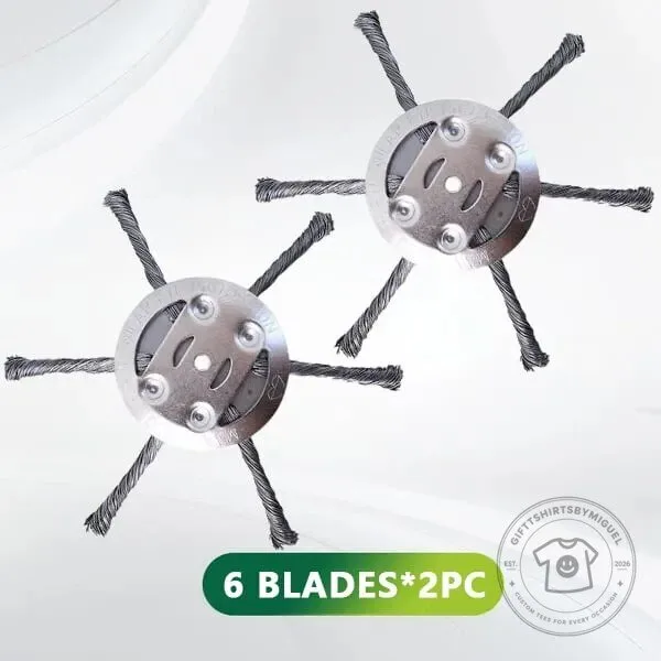 Heavy-Duty Steel Wire Trimmer Head for Brush Cutter and Weed Eater 23 Heavy-Duty Steel Wire Trimmer Head for Brush Cutter and Weed Eater