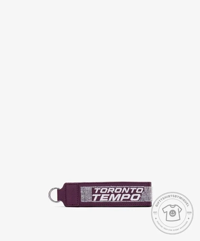 Toronto Tempo WNBA Basketball Clear Wristlet Set with Keychain 15 Toronto Tempo WNBA Basketball Clear Wristlet Set with Keychain