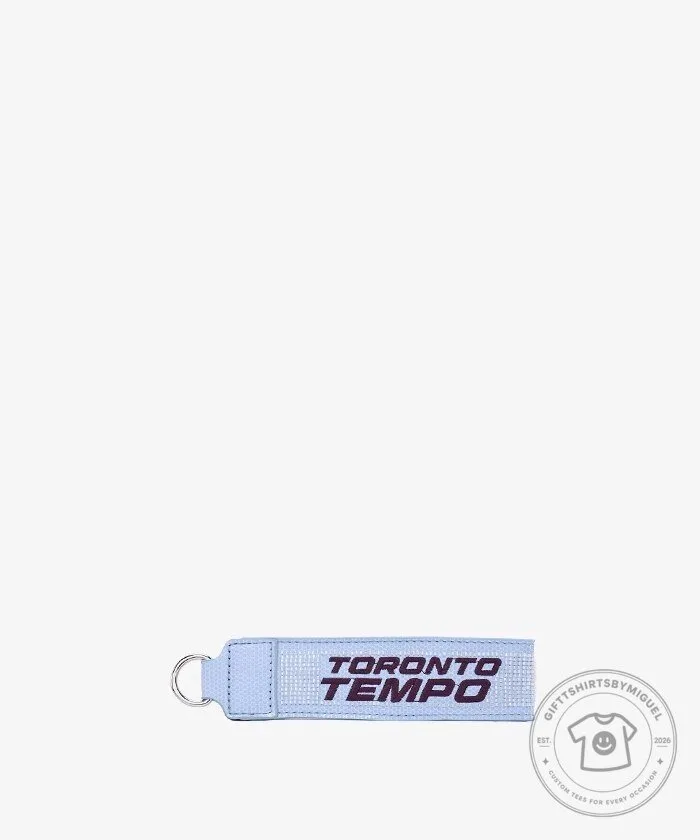 Toronto Tempo WNBA Basketball Clear Wristlet Set with Keychain 21 Toronto Tempo WNBA Basketball Clear Wristlet Set with Keychain