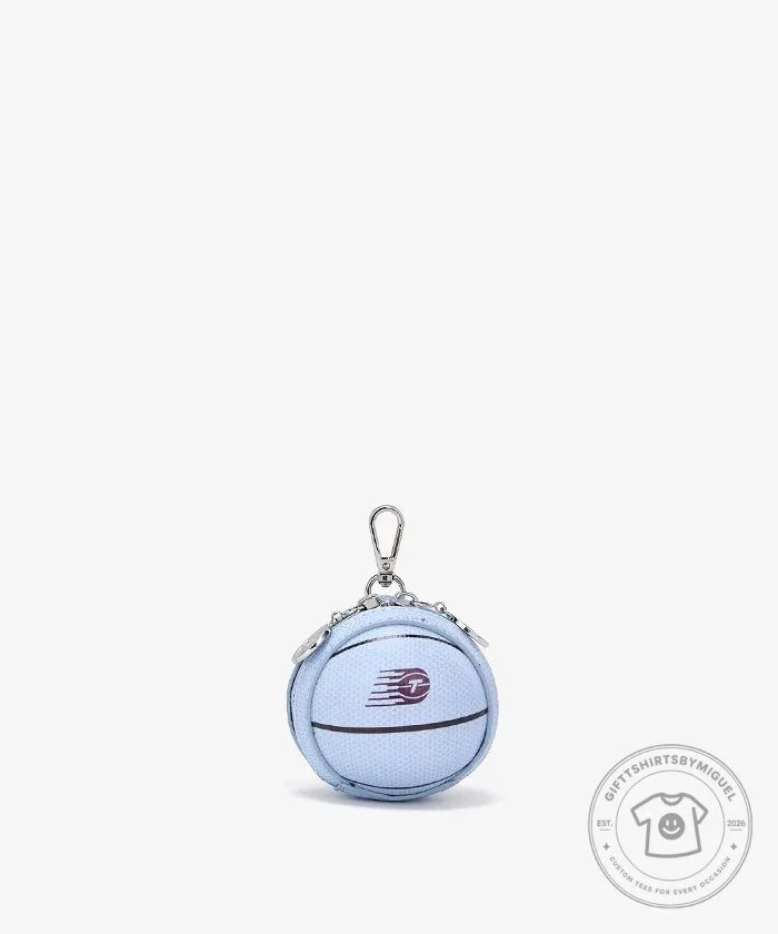 Toronto Tempo WNBA Basketball Clear Wristlet Set with Keychain 22 Toronto Tempo WNBA Basketball Clear Wristlet Set with Keychain