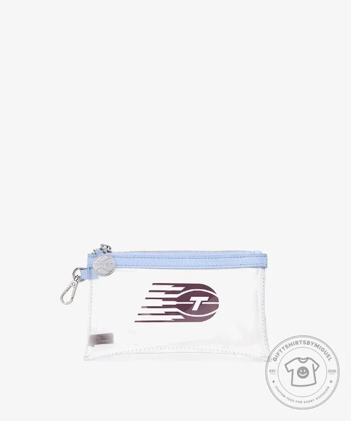 Toronto Tempo WNBA Basketball Clear Wristlet Set with Keychain 23 Toronto Tempo WNBA Basketball Clear Wristlet Set with Keychain